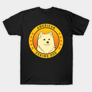 American Eskimo Dog Portrait T-Shirt